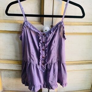 Marc by Marc Jacobs Washed Amethyst Camiso…